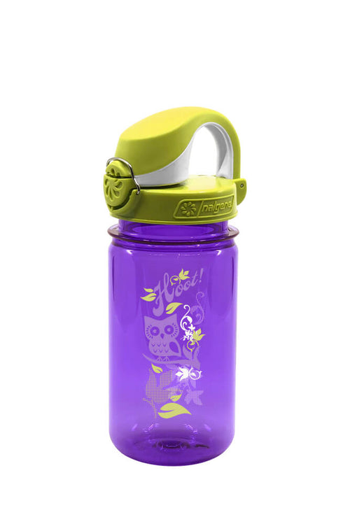 Nalgene product view: 12oz On-The-Fly Kids Lock-Top Bottle with Graphics S3 — 12oz On-The-Fly Kids Lock-Top Bottle with Graphics