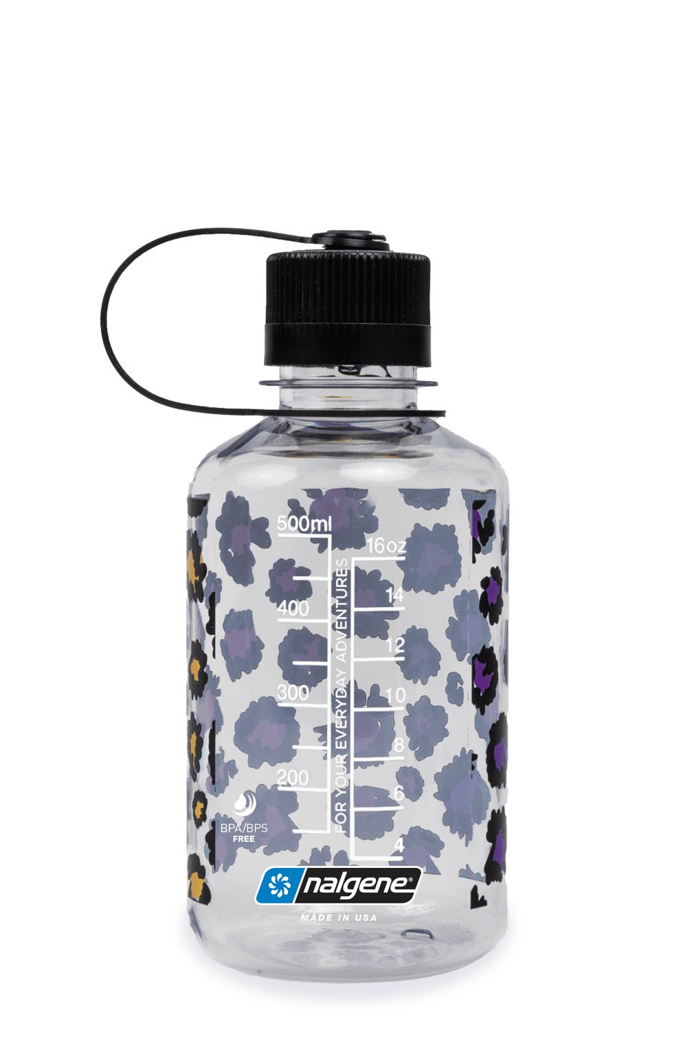 Nalgene product view: 16oz Narrow Mouth Animal Print Bottles X0 — 16oz Narrow Mouth Animal Print Bottles