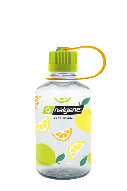 Nalgene product view: 16oz Narrow Mouth Fruit Print Bottles O1 — 16oz Narrow Mouth Fruit Print Bottles