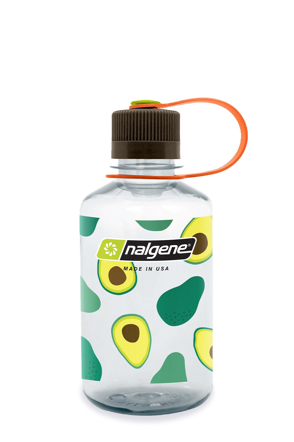 Nalgene product image: 16oz Narrow Mouth Fruit Print Bottles O1 — 16oz Narrow Mouth Fruit Print Bottles