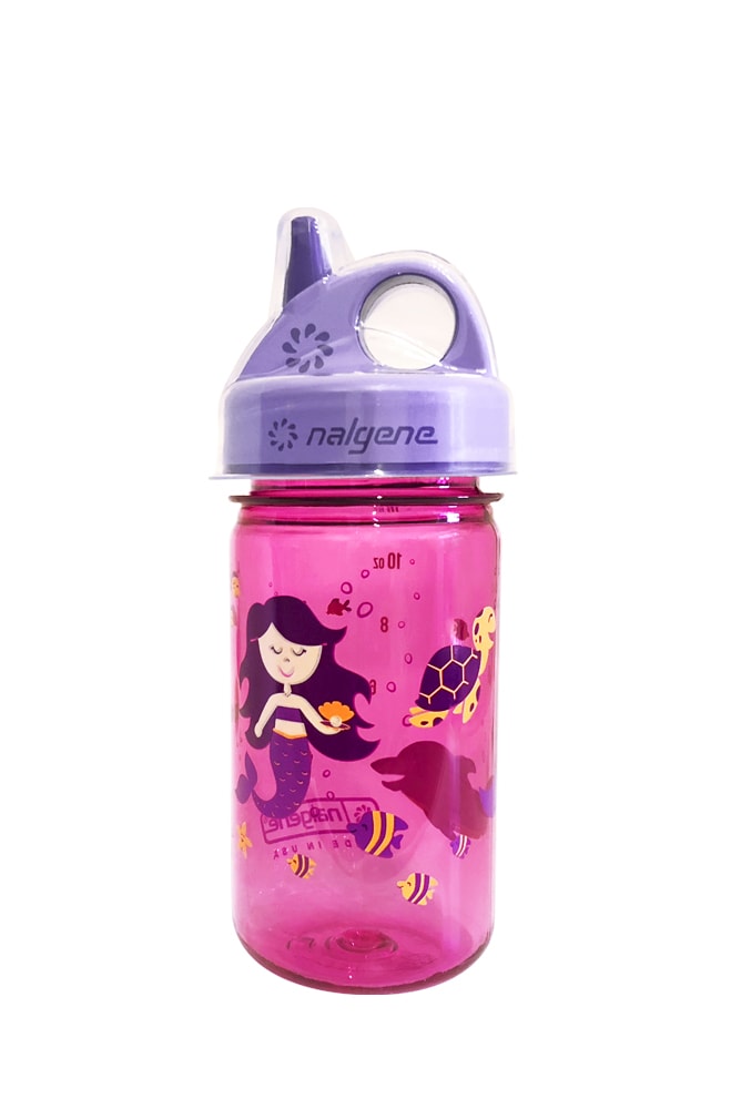 Nalgene product image: 12oz Kids Grip-N-Gulp with Graphics D3 — 12oz Kids Grip-N-Gulp with Graphics
