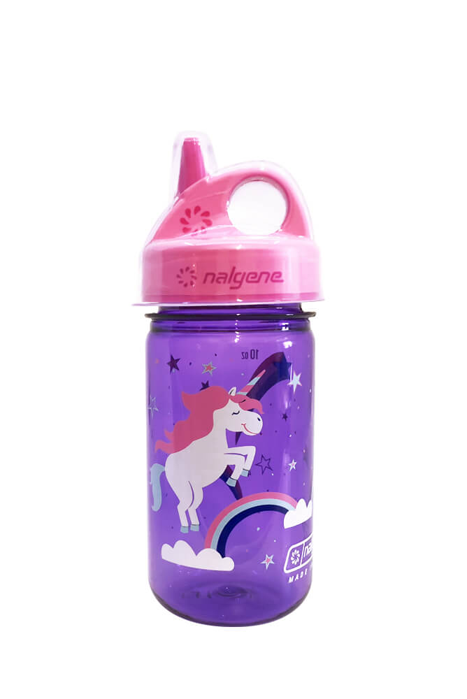 Nalgene product image: 12oz Kids Grip-N-Gulp with Graphics D3 — 12oz Kids Grip-N-Gulp with Graphics