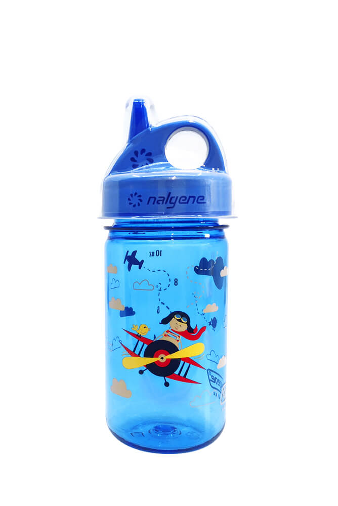Nalgene product view: 12oz Kids Grip-N-Gulp with Graphics D3 — 12oz Kids Grip-N-Gulp with Graphics