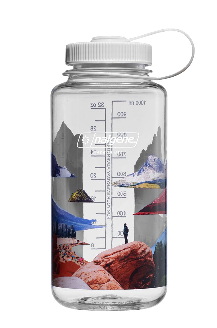 Nalgene product image: 32oz Wide Mouth Surrealist Bottles I3 — 32oz Wide Mouth Surrealist Bottles