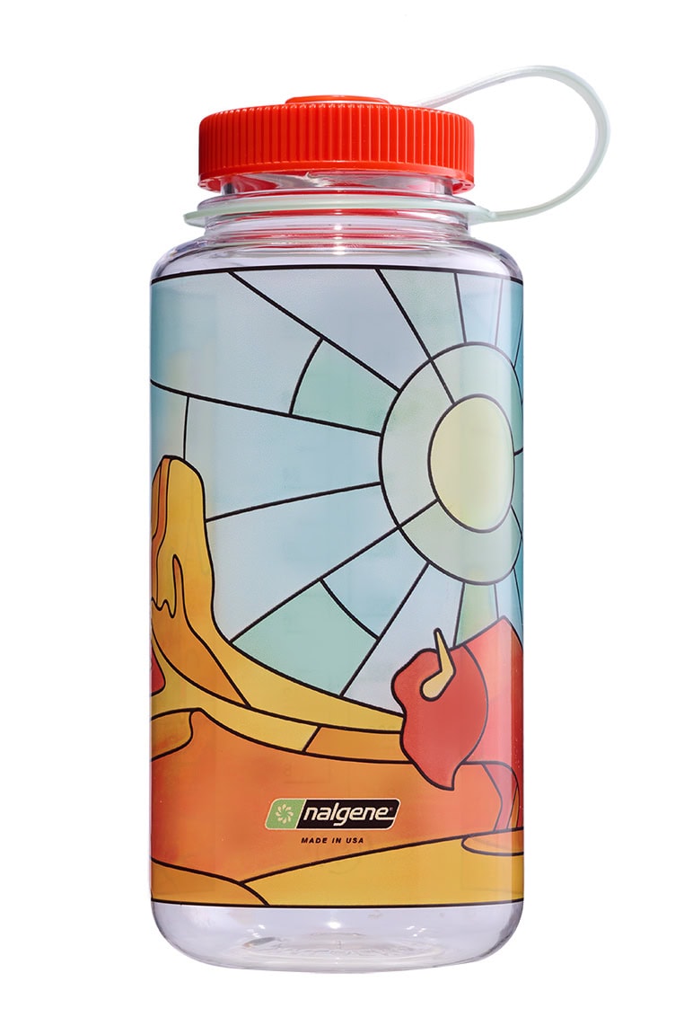 Nalgene product image: 32oz Wide Mouth Stained Glass Print Bottles T9 — 32oz Wide Mouth Stained Glass Print Bottles