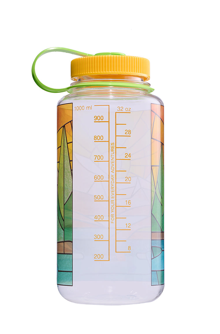 Nalgene product image: 32oz Wide Mouth Stained Glass Print Bottles T9 — 32oz Wide Mouth Stained Glass Print Bottles