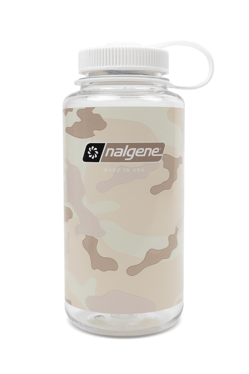 Nalgene product view: 32oz Wide Mouth Camo Print Bottles S0 — 32oz Wide Mouth Camo Print Bottles