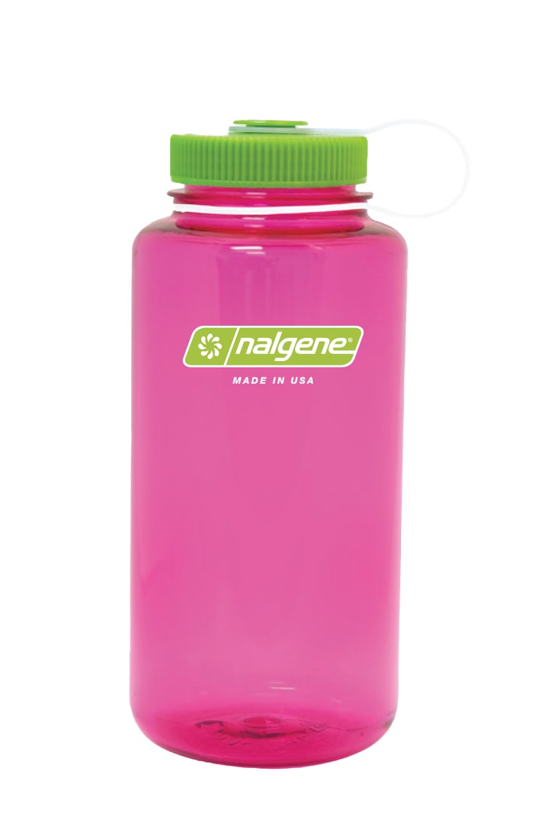 Nalgene product view: 32oz Wide Mouth Becca Pink Bottle J5 — 32oz Wide Mouth Becca Pink Bottle