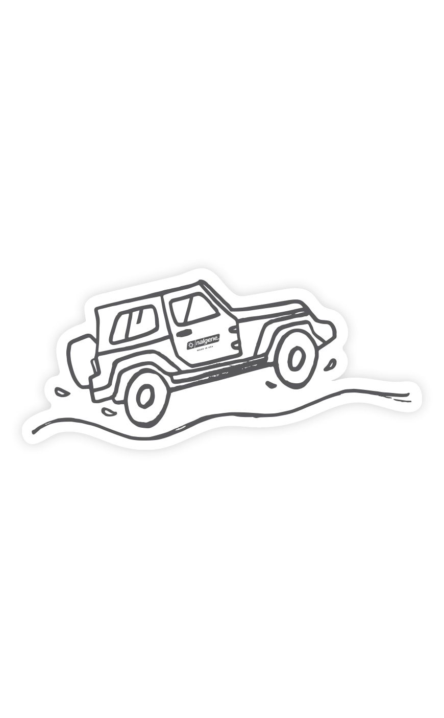 Nalgene product image: SUV Sticker P7 — SUV Sticker