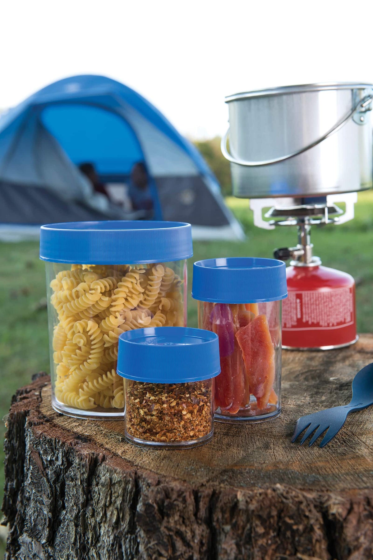 Nalgene product view: 32oz Storage Jar – Blue Lid Q7 — 32oz Storage Jar – Blue Lid