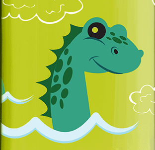 Nalgene product detail: 12oz On-The-Fly Kids Lock-Top Bottle with Graphics V8 — 12oz On-The-Fly Kids Lock-Top Bottle with Graphics