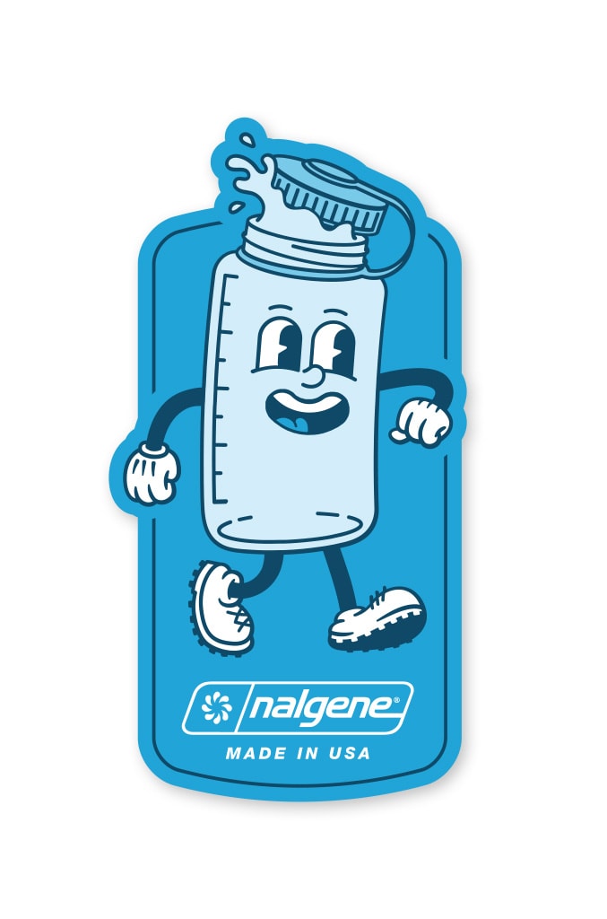 Gene The Nalgene Sticker — Gene The Nalgene Sticker M1