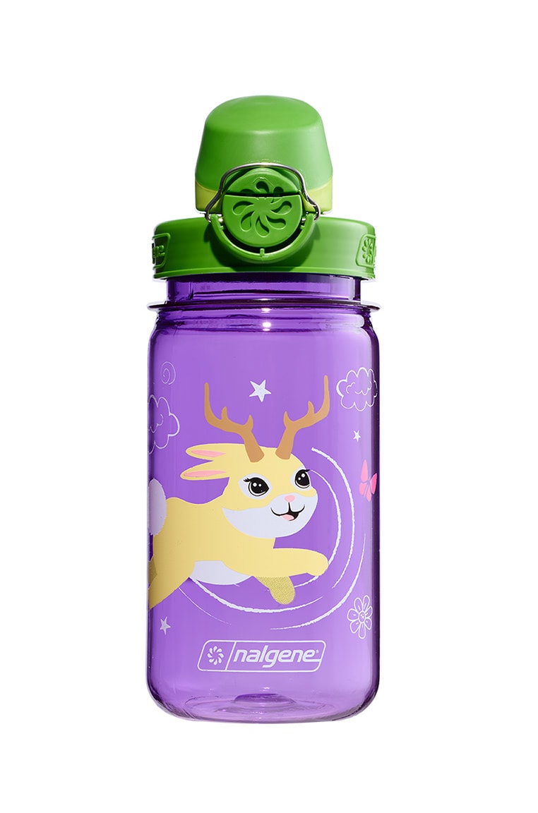 Nalgene product image: 12oz On-The-Fly Kids Lock-Top Bottle with Graphics W3 — 12oz On-The-Fly Kids Lock-Top Bottle with Graphics