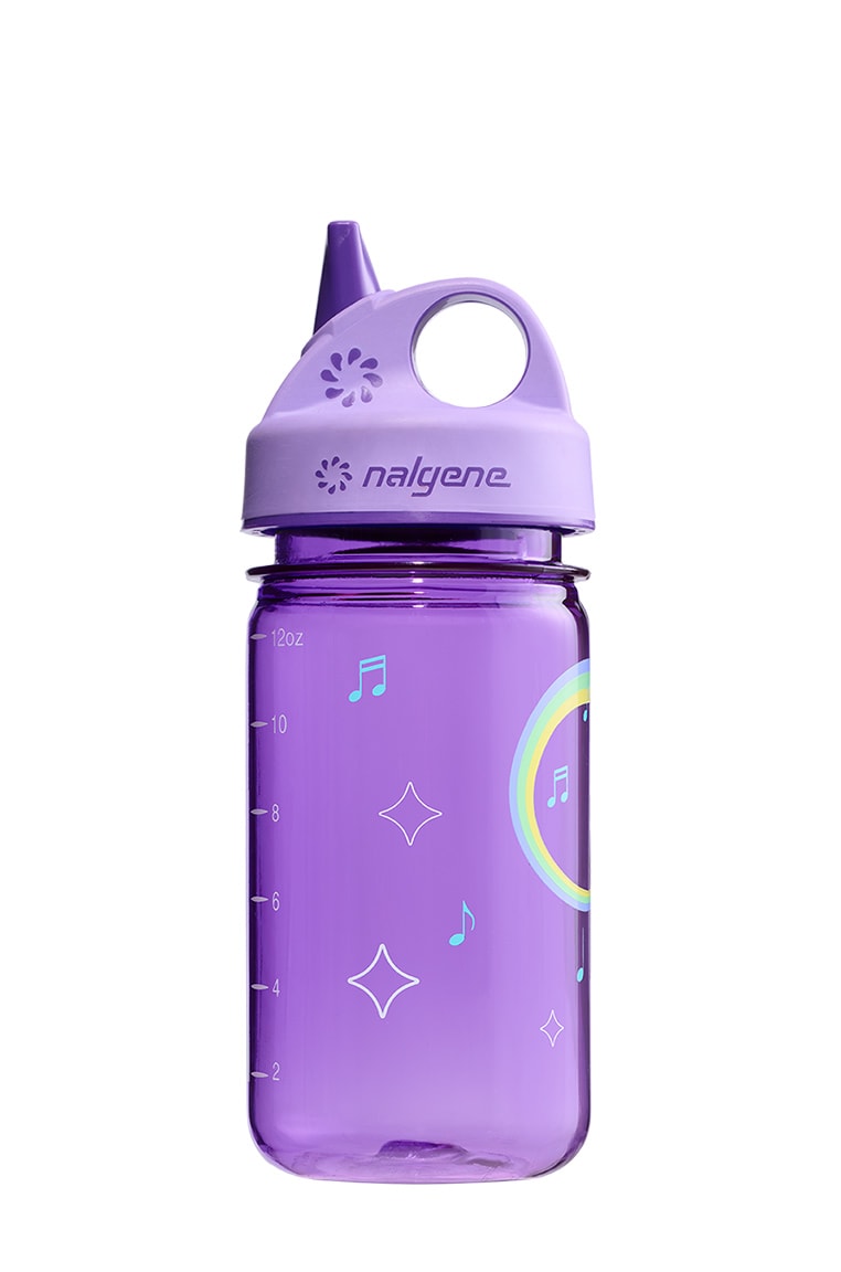 Nalgene product detail: 12oz Kids Grip-N-Gulp with Graphics D3 — 12oz Kids Grip-N-Gulp with Graphics