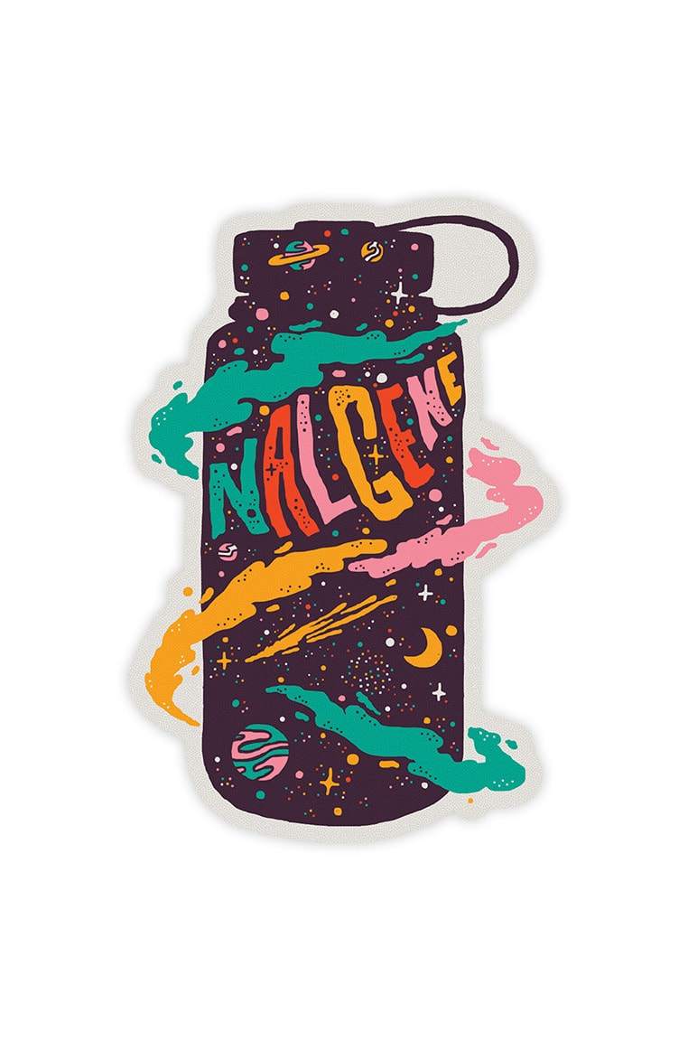 Galactic Nalgene Sticker — Galactic Nalgene Sticker U5