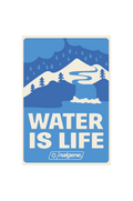 Nalgene product view: Water Is Life Sticker F3 — Water Is Life Sticker