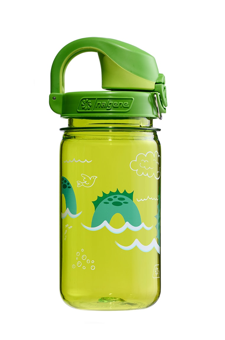 Nalgene product detail: 12oz On-The-Fly Kids Lock-Top Bottle with Graphics W3 — 12oz On-The-Fly Kids Lock-Top Bottle with Graphics