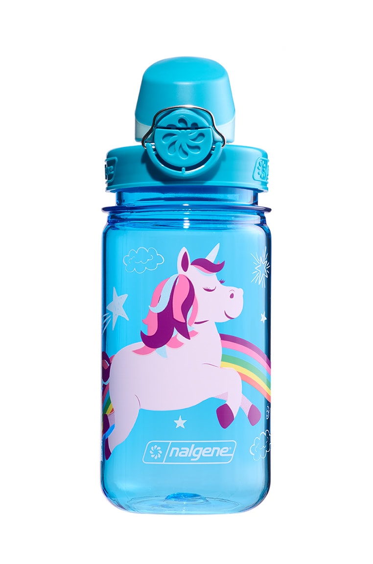 Nalgene product image: 12oz On-The-Fly Kids Lock-Top Bottle with Graphics W3 — 12oz On-The-Fly Kids Lock-Top Bottle with Graphics