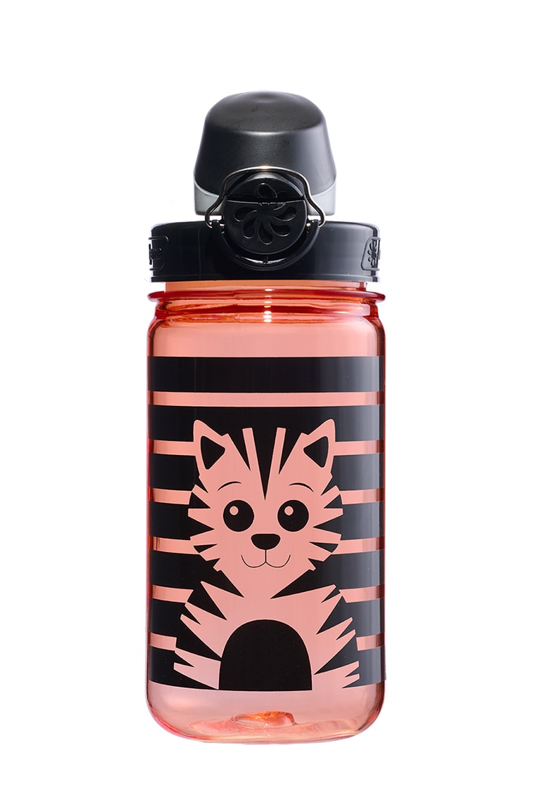 Nalgene product image: 12oz On-The-Fly Kids Lock-Top Bottle with Graphics W3 — 12oz On-The-Fly Kids Lock-Top Bottle with Graphics